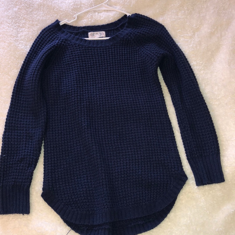 Navy blue sweater